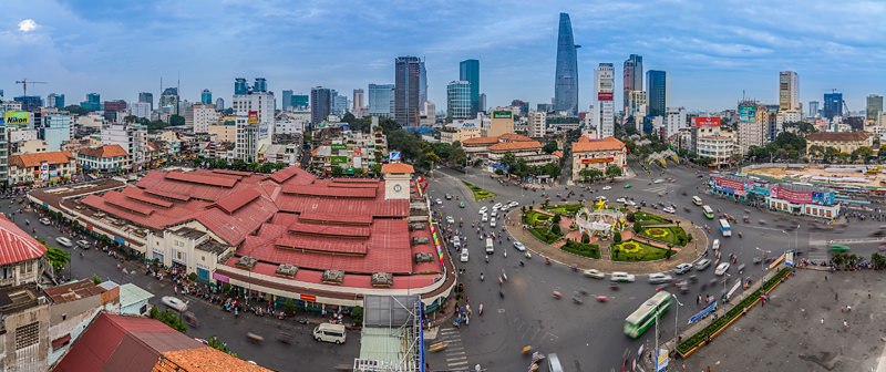 Traffic in Saigon